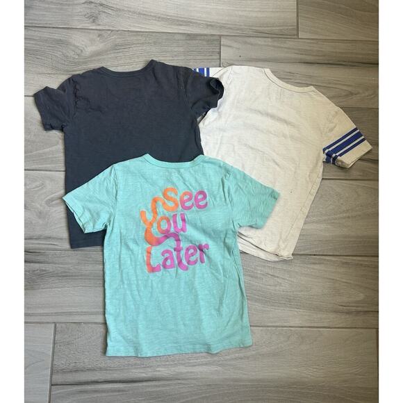 Crewcuts J Crew Boys Tshirts Size 8 Lot Of 3 Glow In The Dark - Picture 5 of 5